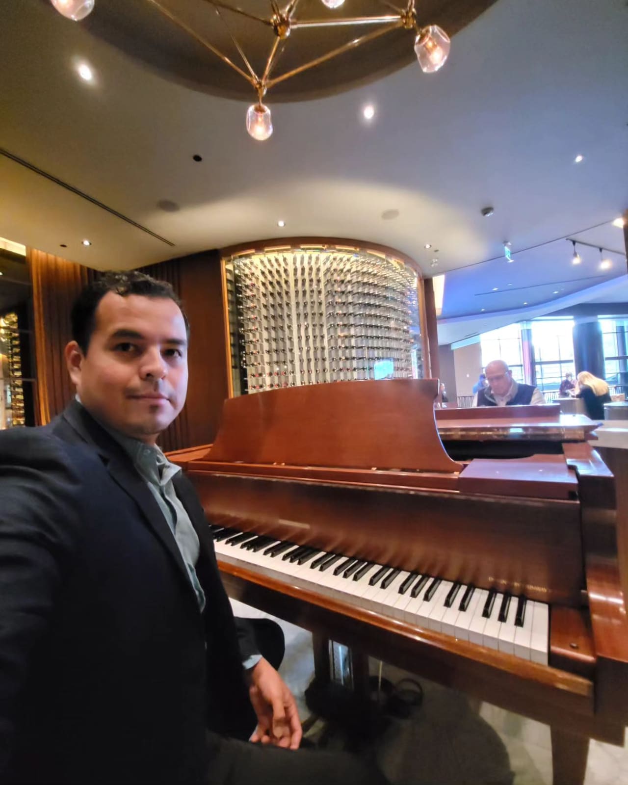 Public piano in City of Langley, British Columbia, Canada