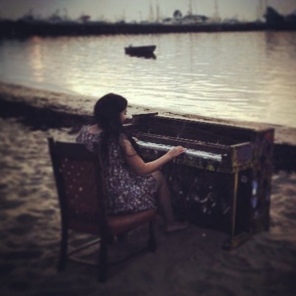 Public piano in Barnstable County, Massachusetts, United States