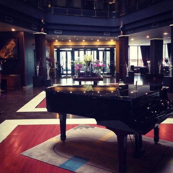 Public piano in Andorra