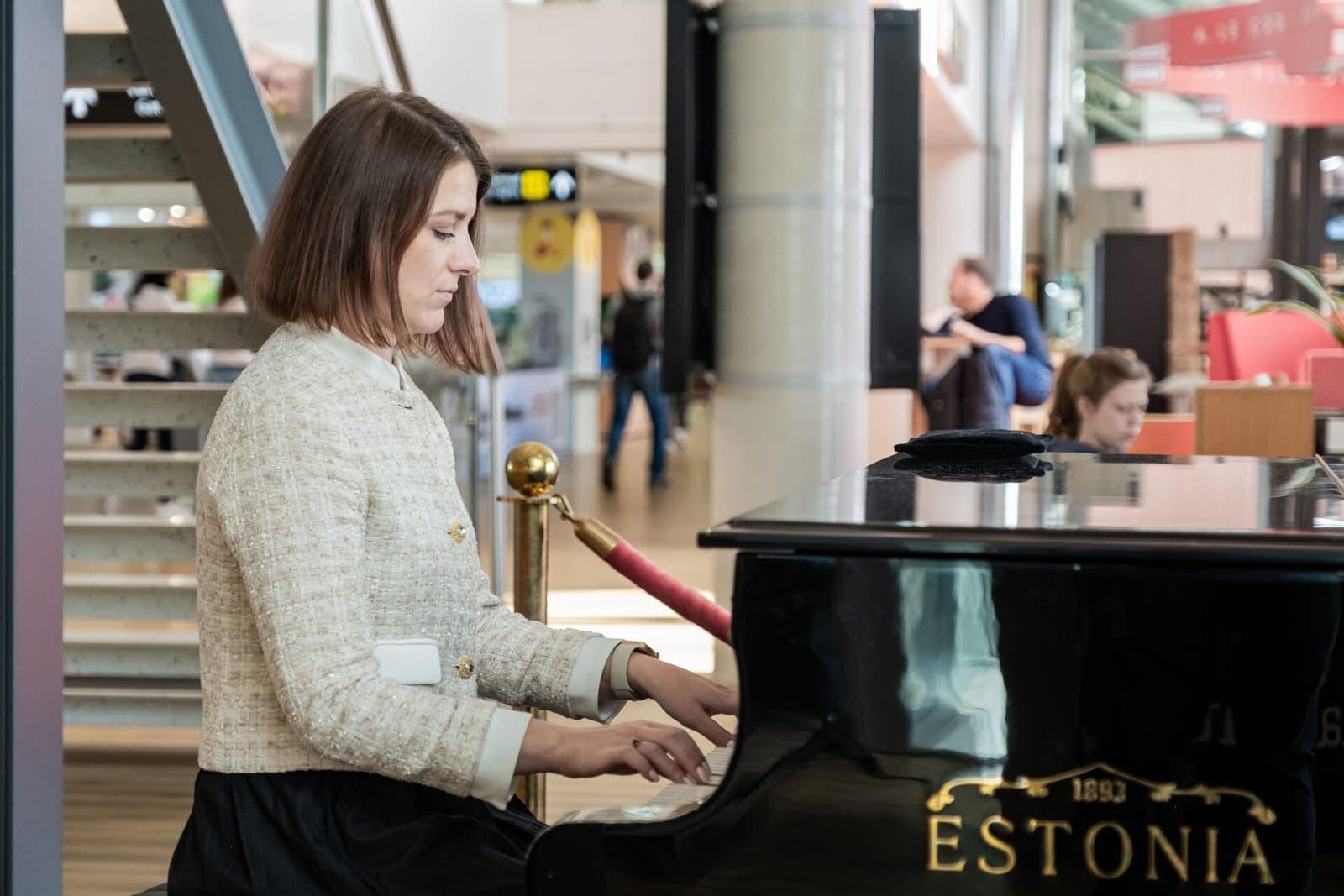 Public piano in Tallinn, Eesti