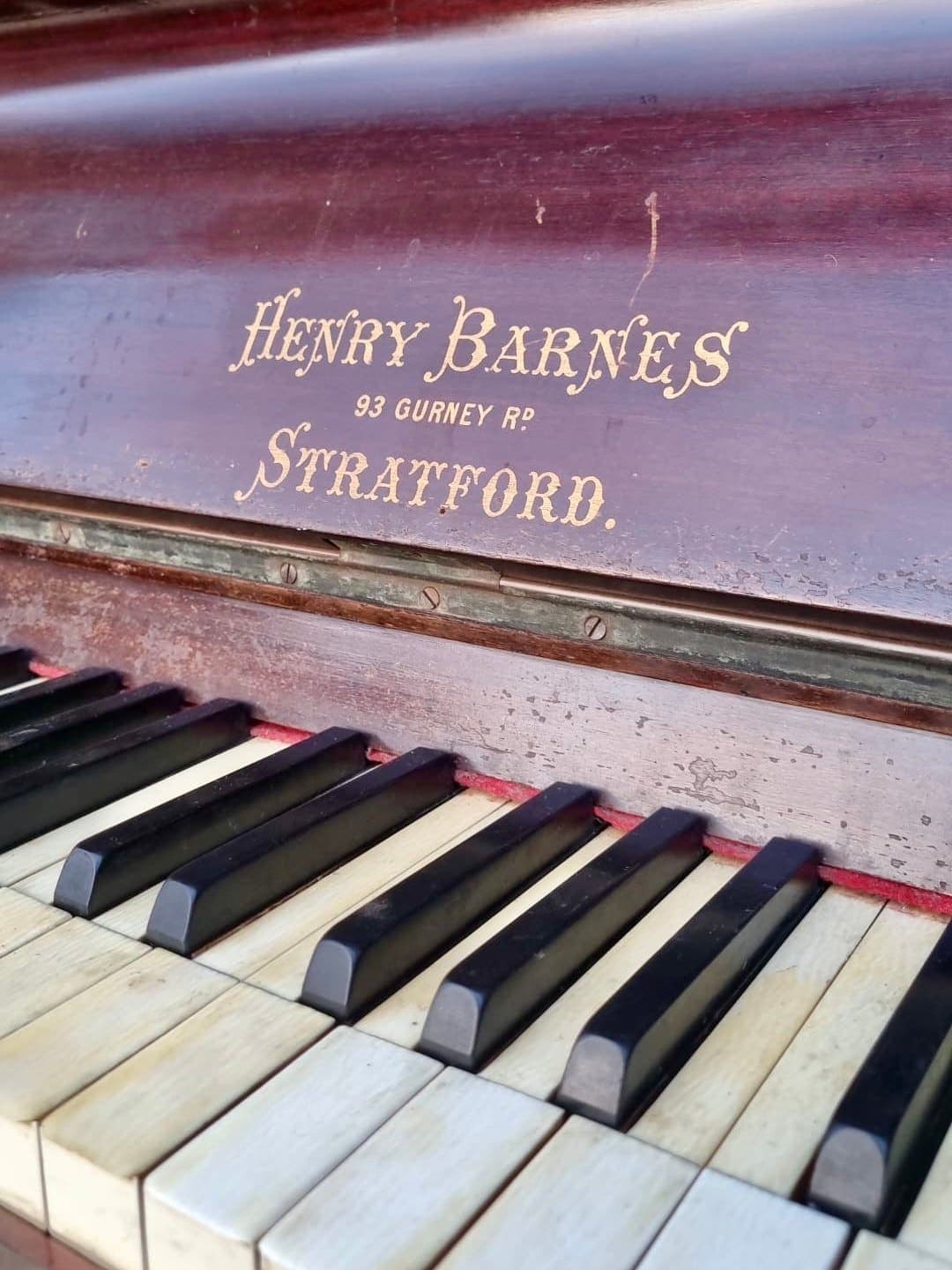 Public piano in Greater London, England, United Kingdom