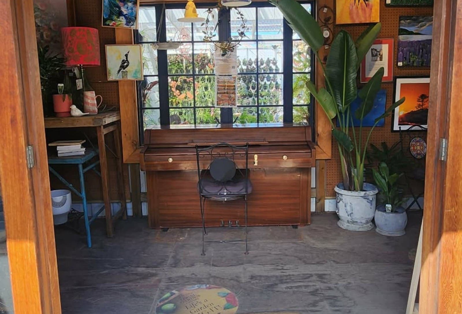 Public piano in Kiama, New South Wales, Australia