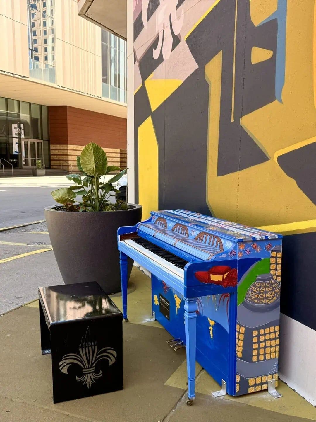 Public piano in Louisville, Kentucky, United States