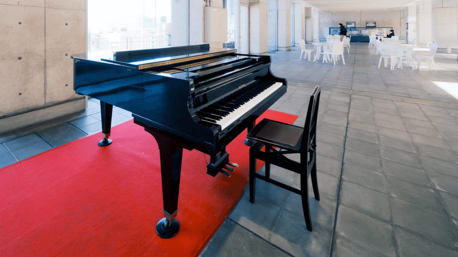 Photo of Kyoto Station East Plaza piano at 〒600-8216 京都府京都市下京区烏丸通塩小路下ル東塩小路町(京都駅ビル)