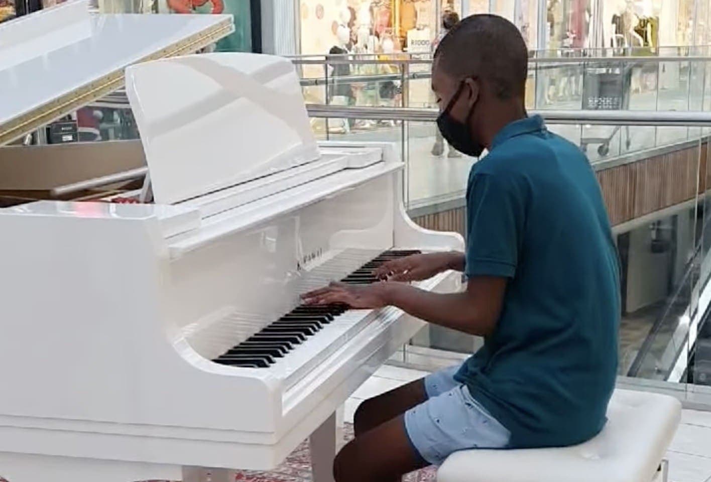 Public piano in Western Cape, South Africa
