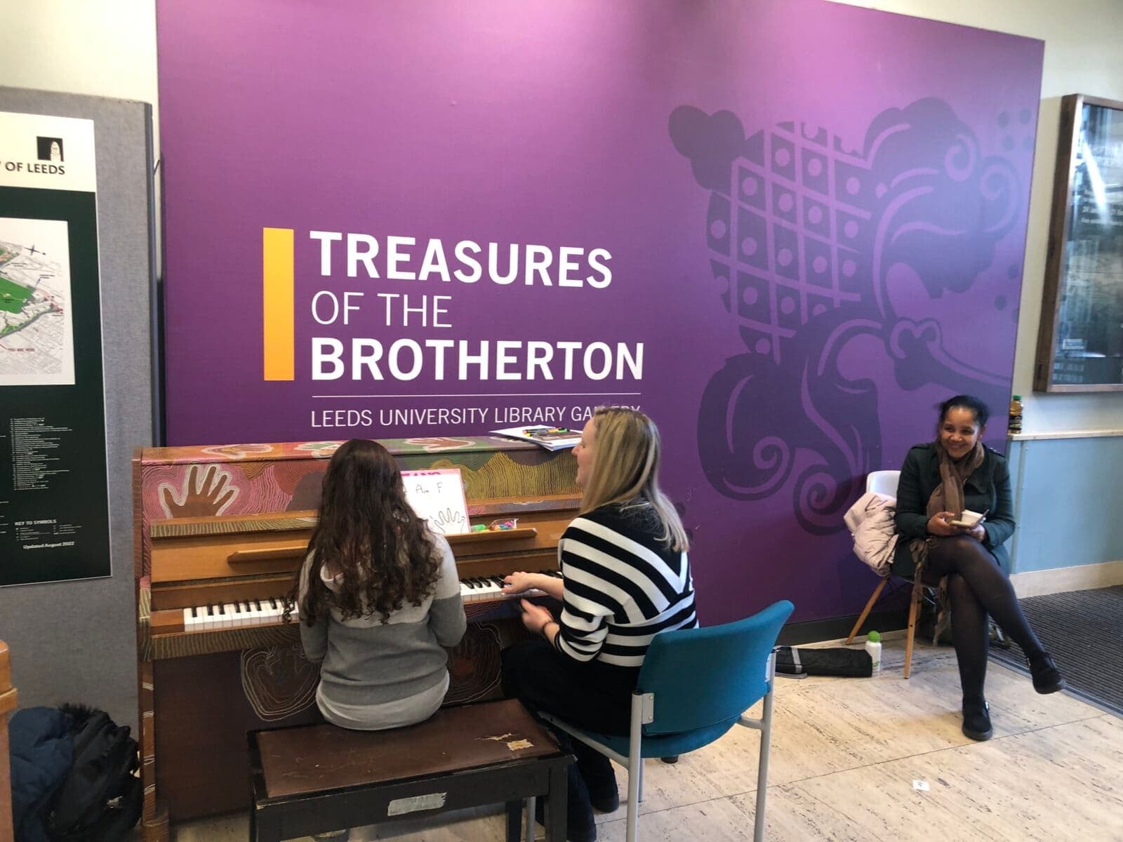 Photo of University of Leeds Parkinson Building Piano at Woodhouse Lane, Bagby Fields, Arena Quarter, Woodhouse, Leeds, West Yorkshire, England, LS2 9JF, United Kingdom. A John…