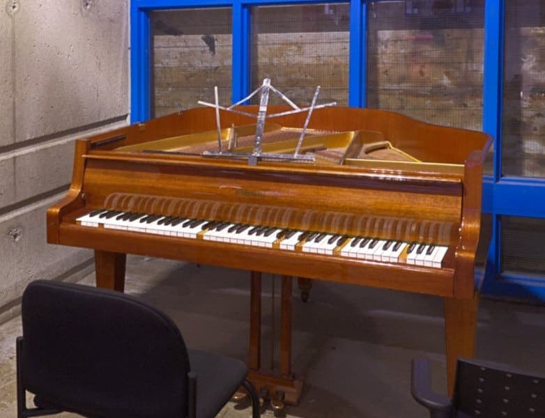 Public piano in Ottawa, Ontario, Canada
