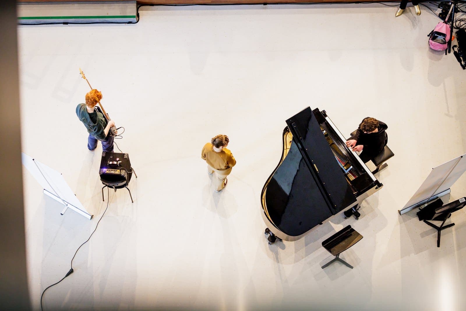 Public piano in Den Haag, Zuid-Holland, Nederland