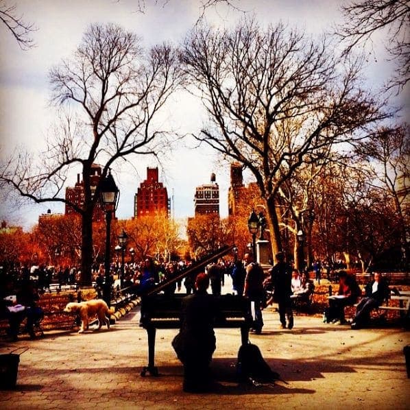 Photo of Washington Square Park at Washington Square Fountain, Washington Square South, Washington Square Village, Manhattan Community Board 2, Manhattan, New York County, New…
