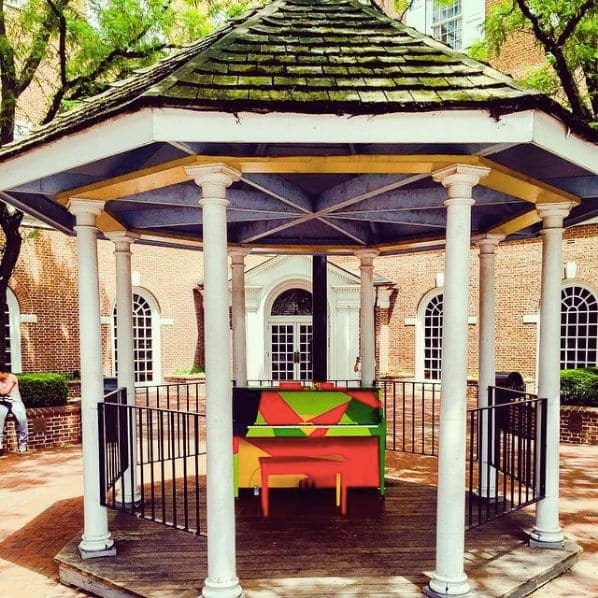 Photo of Penn Square Lancaster, Pa at Soldiers and Sailors Monument, North Queen Street, Lancaster, Lancaster County, Pennsylvania, 17604, United States