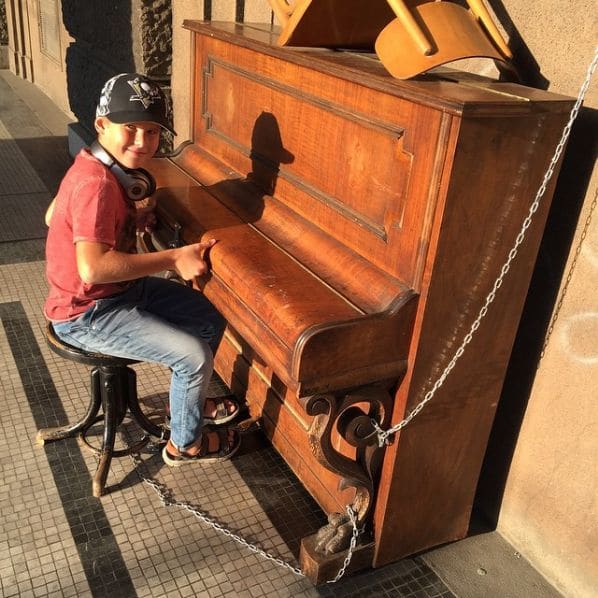Public piano in Prague, Prague, Czechia