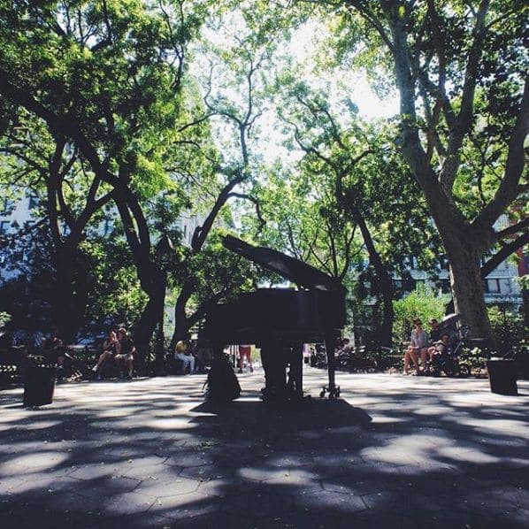Photo of Washington Square Park at Washington Square Fountain, Washington Square South, Washington Square Village, Manhattan Community Board 2, Manhattan, New York County, New…