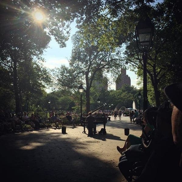 Photo of Washington Square Park at Washington Square Fountain, Washington Square South, Washington Square Village, Manhattan Community Board 2, Manhattan, New York County, New…