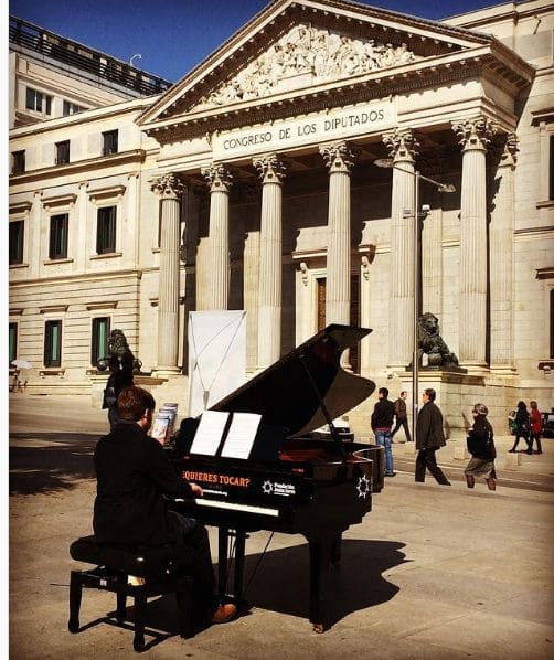 Photo of Congreso de los Diputados at Aparcamiento Público Las Cortes, Calle del Prado, Cortes, Madrid, Área metropolitana de Madrid y Corredor del Henares, Community of Madrid,…
