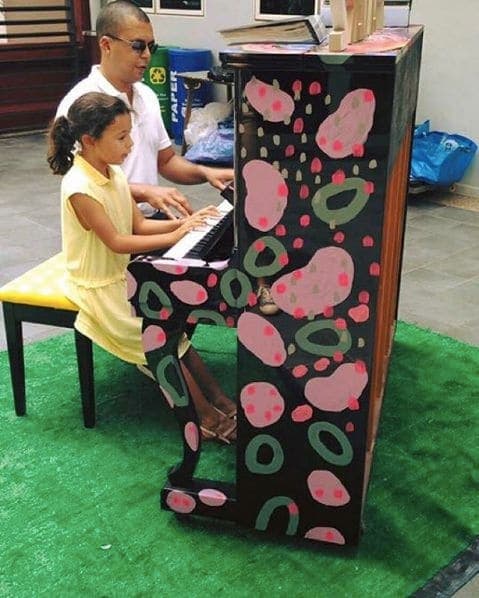 Photo of Aliwal Arts Centre at Aliwal Arts Centre, 30;28, Aliwal Street, Rochor, Central, 198985, Singapore. Pierre and daughter does a duet! 🎹🎹👐🏻