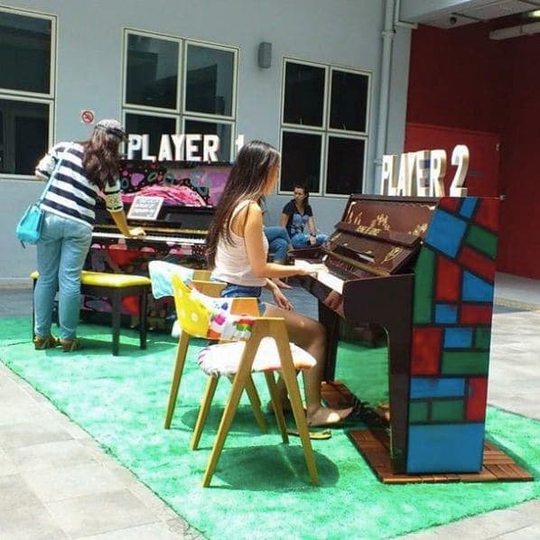Photo of Aliwal Arts Centre at Aliwal Arts Centre, 30;28, Aliwal Street, Rochor, Central, 198985, Singapore. Now you can have a tan while practicing Mozart! 😂
