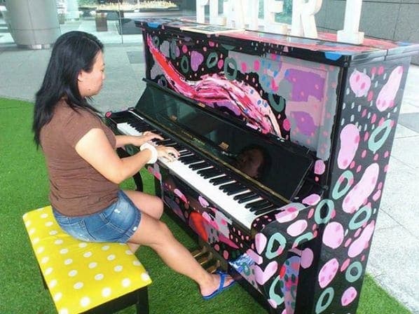 Photo of Singapore City Gallery at URA Centre, 45, Maxwell Road, Chinatown, Outram, Central, 069118, Singapore. It's lunch time! Come by our pianos if you are nearby and get some…