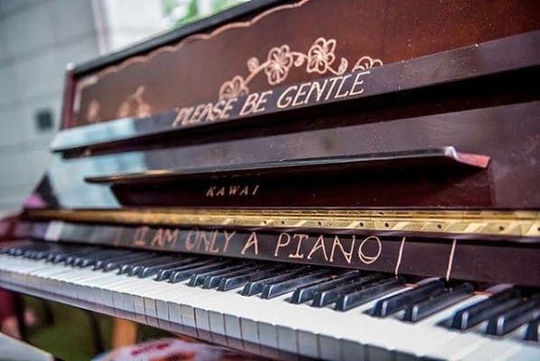 Photo of Singapore City Gallery at URA Centre, 45, Maxwell Road, Chinatown, Outram, Central, 069118, Singapore. Upclose with our public pianos.