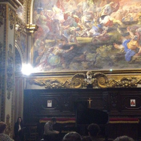 Public piano in Naples, Campania, Italy