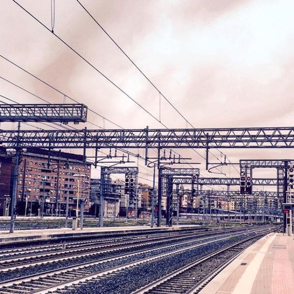 Photo of Stazione Tiburtina at Alice Pizza, Urban Garden, Quartiere XXI Pietralata, Rome, Roma Capitale, Lazio, 00162, Italy