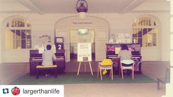 Photo of The Arts House at The Old Parliament at The Arts House, 1, Old Parliament Lane, Downtown Core, Central, 179429, Singapore. Yesterday I chanced upon these two pianos,…