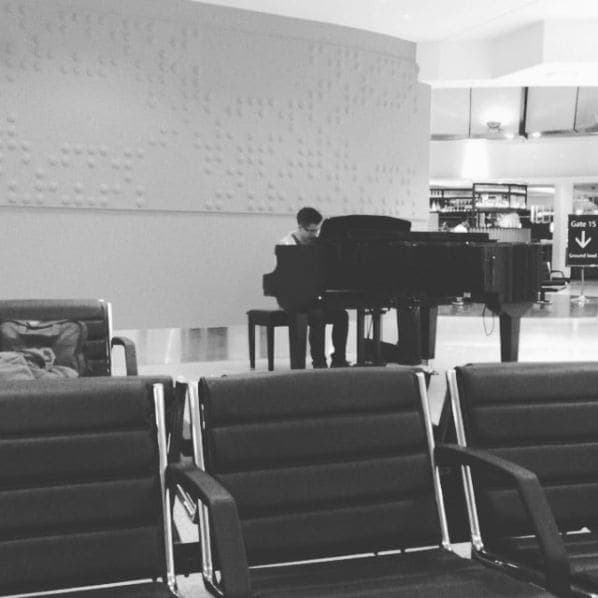 Photo of Melbourne Airport at Hotel and Off-Airport Bus Stop, Arrival Drive, Melbourne Airport, Melbourne, City of Hume, Victoria, 3045, Australia