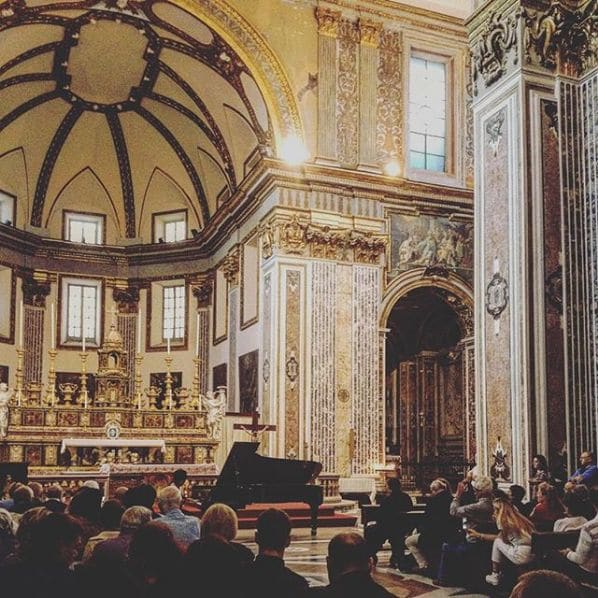 Public piano in Naples, Campania, Italy