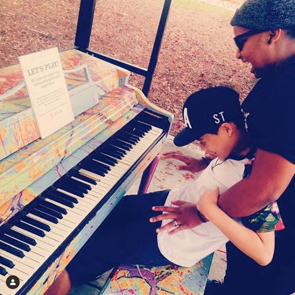 Public piano in Gwinnett County, Georgia, United States