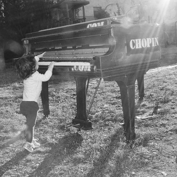Public piano in Philadelphia, Pennsylvania, United States