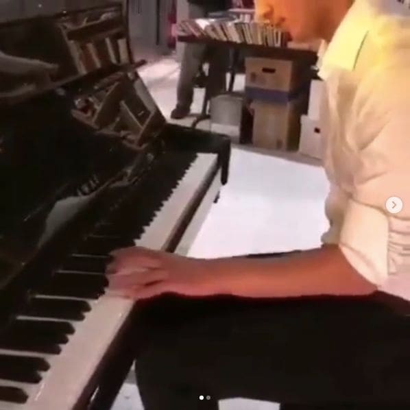 Public piano in County Dublin, Ireland