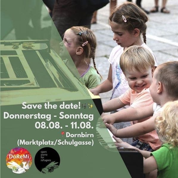 Photo of Dornbirn at Stadtstraße, Markt, Stadt Dornbirn, Bezirk Dornbirn, Vorarlberg, 6850, Austria. 📌 Dornbirn: Die Open Piano Sommer-Tour nimmt kein Ende, und jetzt muss das…