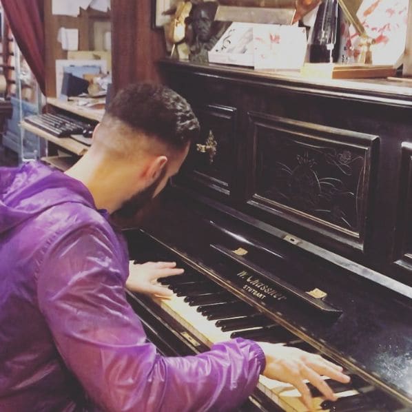 Public piano in Barcelona, Catalonia, Spain