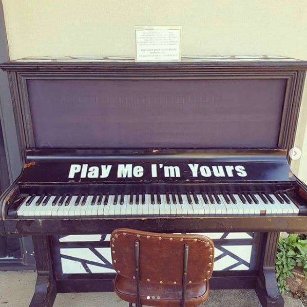 Public piano in Victoria, Australia