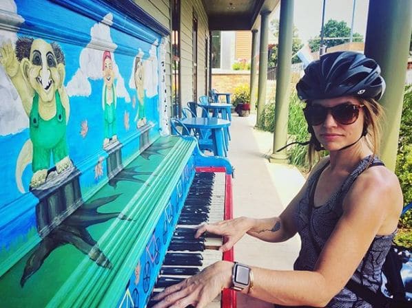 Public piano in Dane County, Wisconsin, United States