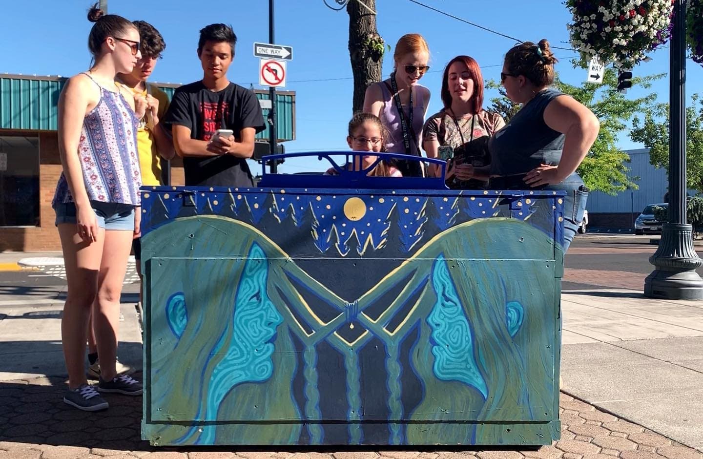 Photo of Klamath Falls, Oregon at EagleRidge High School, 677, South 7th Street, Klamath Falls, Klamath County, Oregon, 97601, United States. Students from the Klamath Basin are…