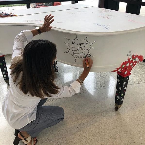 Public piano in Atlanta, Georgia, United States