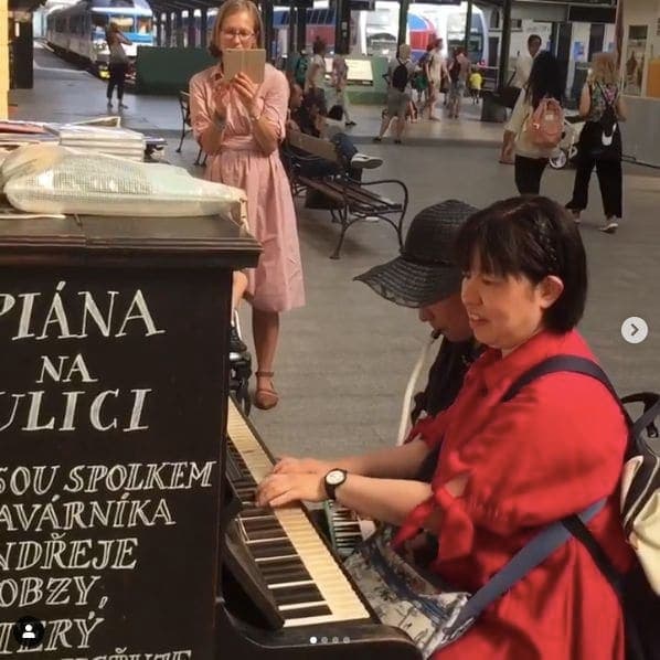 Photo of Praha Masarykovo nádraží at nástupiště kolej 4, 5, New Town, Prague, Czechia