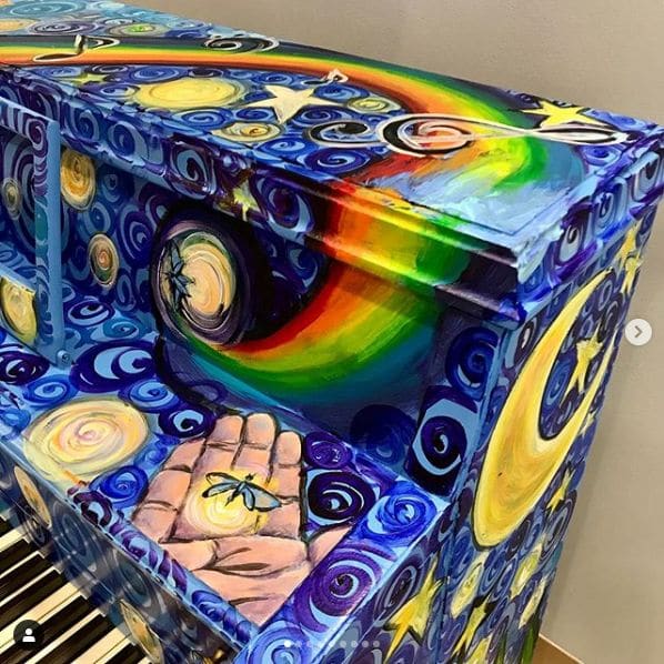 Public piano in Washington, District of Columbia, United States