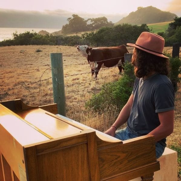 Public piano in Monterey County, California, United States