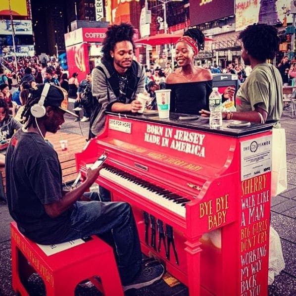 Photo of New York City Times Square at 7th Avenue, Theater District, Manhattan, New York County, New York, 10019, United States