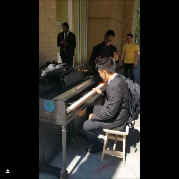 Public piano in Atlanta, Georgia, United States