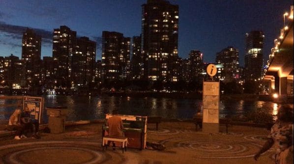 Photo of False Creek Seawall at Husain Rahim Plaza, Fairview, Vancouver, District of North Vancouver, Metro Vancouver Regional District, British Columbia, Canada