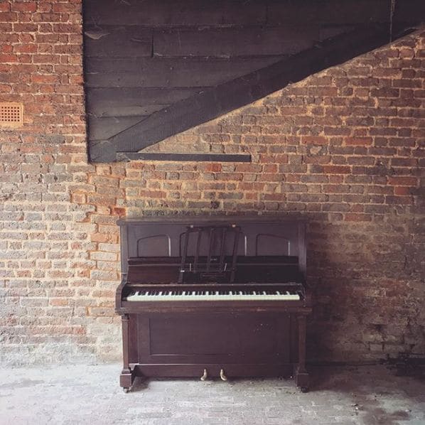 Public piano in London, England, United Kingdom