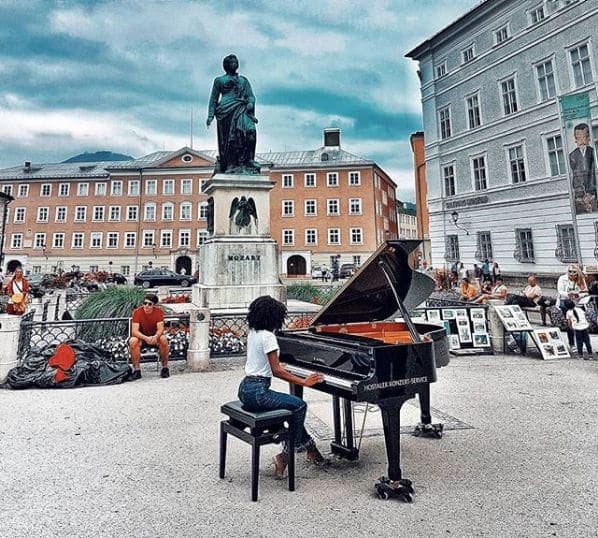 Photo of Mozartplatz, Salzburg, Austria at Goldene Ente, 10, Goldgasse, Altstadt, Salzburg, 5020, Austria