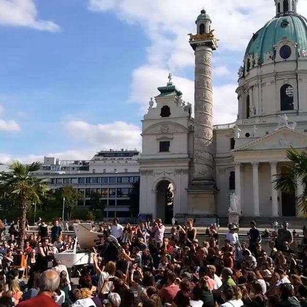Photo of Wiener Karlskirche at Hill Arches, Karlsplatz, Wieden, KG Wieden, Wieden, Vienna, 1040, Austria