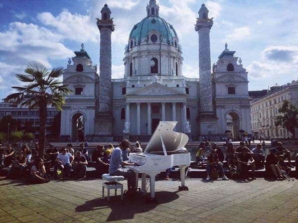 Photo of Wiener Karlskirche at Hill Arches, Karlsplatz, Wieden, KG Wieden, Wieden, Vienna, 1040, Austria