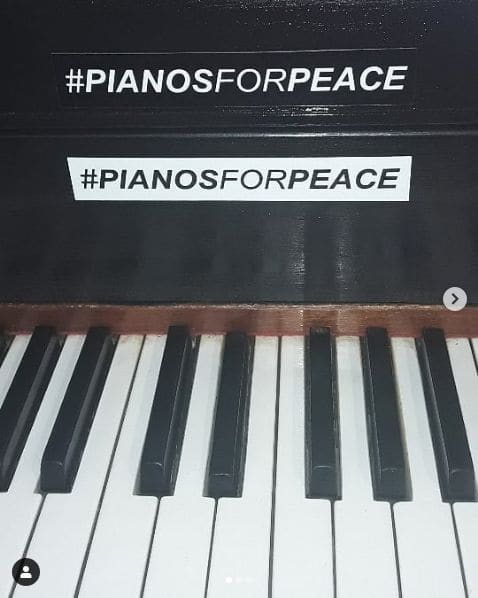 Public piano in Atlanta, Georgia, United States