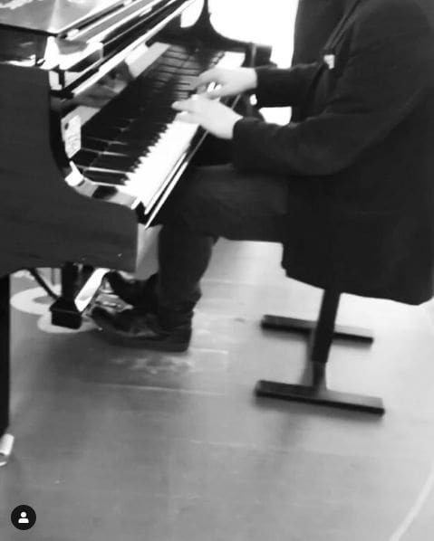 Public piano in Landkreis Erding, Bavaria, Germany
