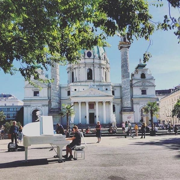 Photo of Wiener Karlskirche at Hill Arches, Karlsplatz, Wieden, KG Wieden, Wieden, Vienna, 1040, Austria