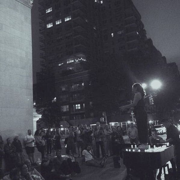 Photo of Washington Square Park at Washington Square Fountain, Washington Square South, Washington Square Village, Manhattan Community Board 2, Manhattan, New York County, New…